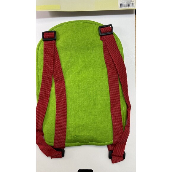 Genuine Monkeez Monkey Carrier Brand Sock Monkey Green Cotton 13 inch Doll - Picture 2 of 2